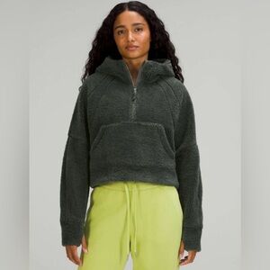 Lululemon Oversized Half-Zip Fleece Hoodie